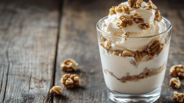 Lire la suite à propos de l’article Parfait glacé aux noix : la recette traditionnelle des pâtissiers alsaciens